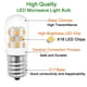 thumbnail image 4 of Bombillas LED para microondas PaeorRL de 3 W (equivalente a 40 W) E17 2700 K, 4 of 7
