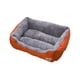 thumbnail image 4 of Cama Para Perros Peque?os Y Gatos De 17,7x11,8 Pulgadas, Rectangular, Ligera, Multiusos, Cálida, Suave, Color Naranja, 4 of 5