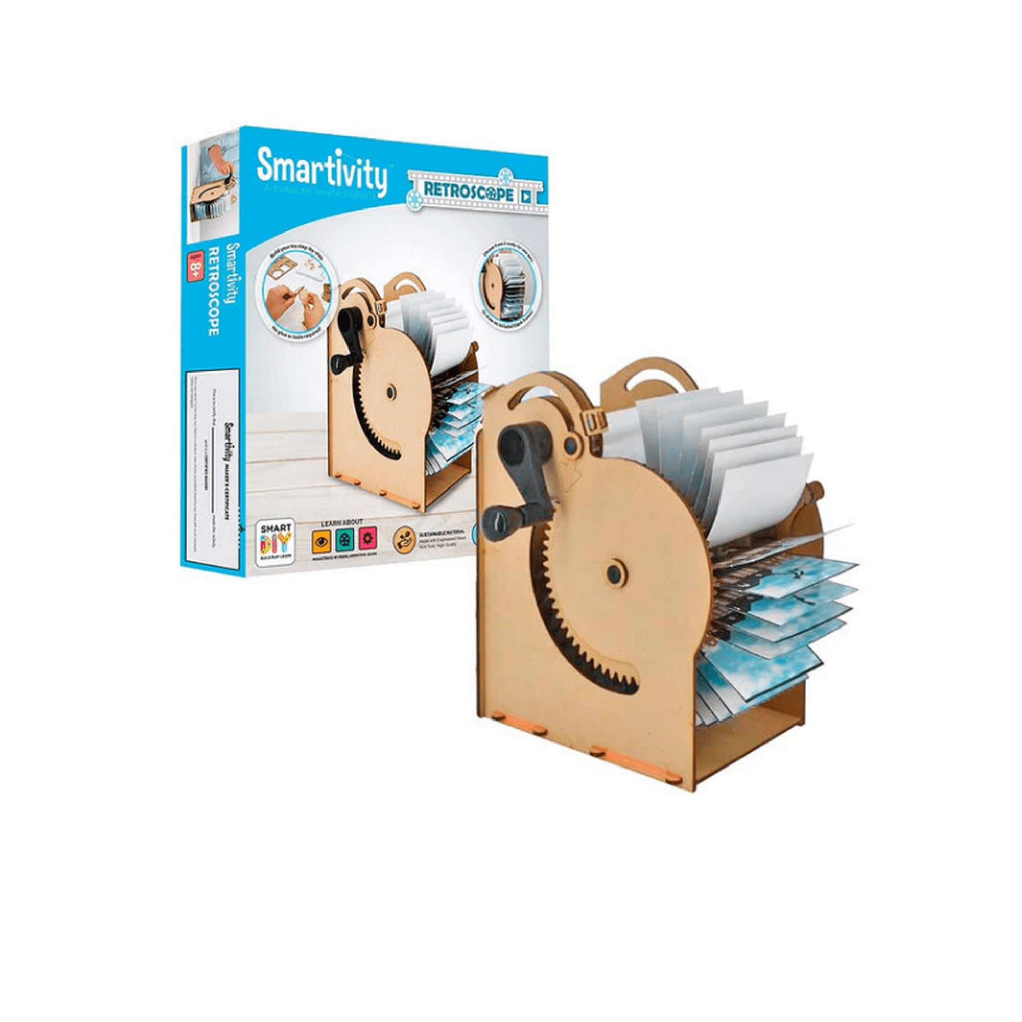 Genérico - Máquina De Animación Retroscopio Puzzle 3d Smartivity