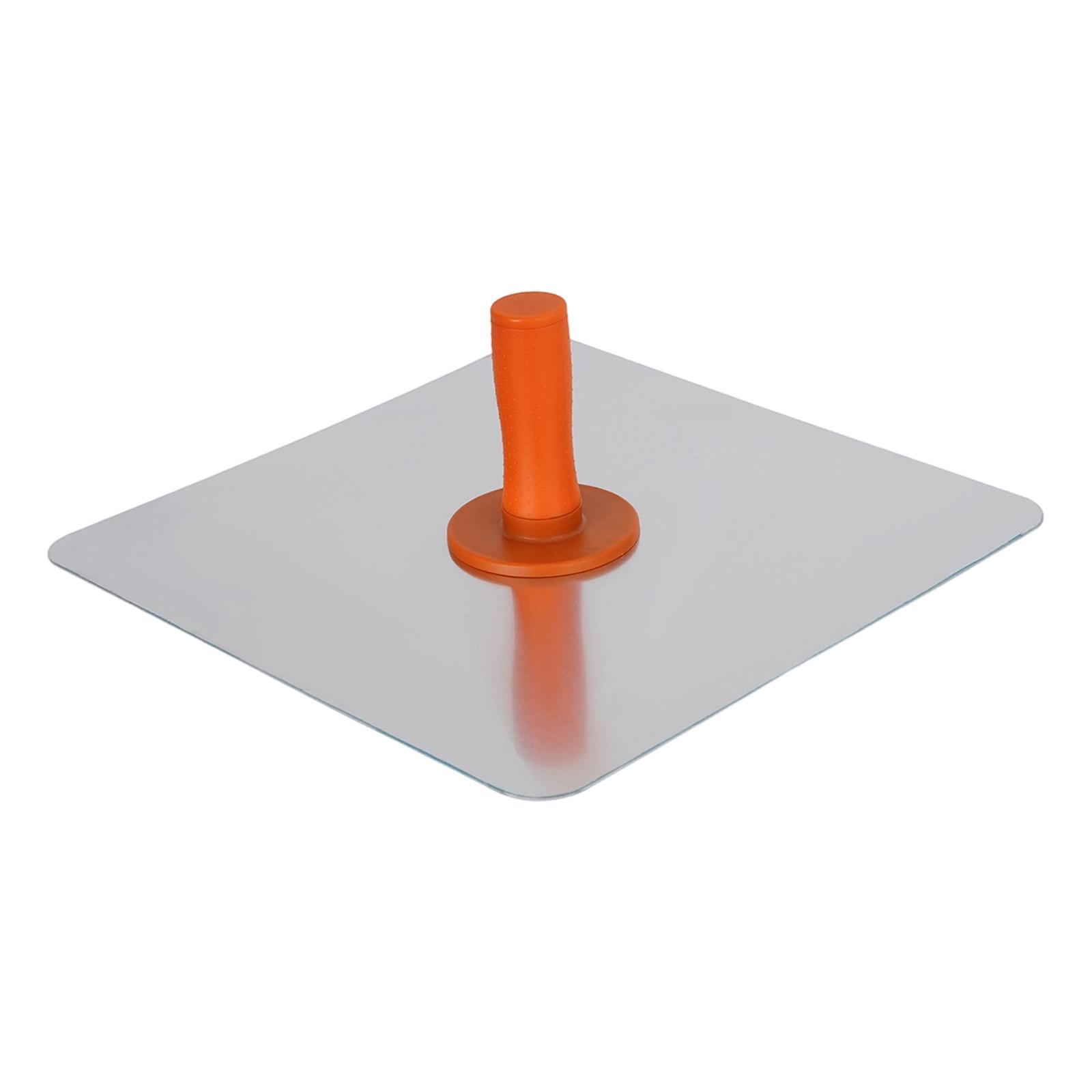 Ioensy - Espátula De Aluminio Para Yeso Con Mango Suave Para Mortero, Cemento Y Suministros Industriales (30,2 X 12 Cm)