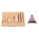 thumbnail image 3 of Tablero De Rastreo Montessori, Tablero De Práctica De Escritura, Juguete Preescolar Para Niños, Cuentas De Cuerda, 3 of 4