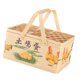 thumbnail image 5 of Cesta De Almacenamiento De Alimentos Con Tapa Cesta De Flores Versátil Para El Almuerzo Cesta De Frutas Para Acampar, 5 of 5