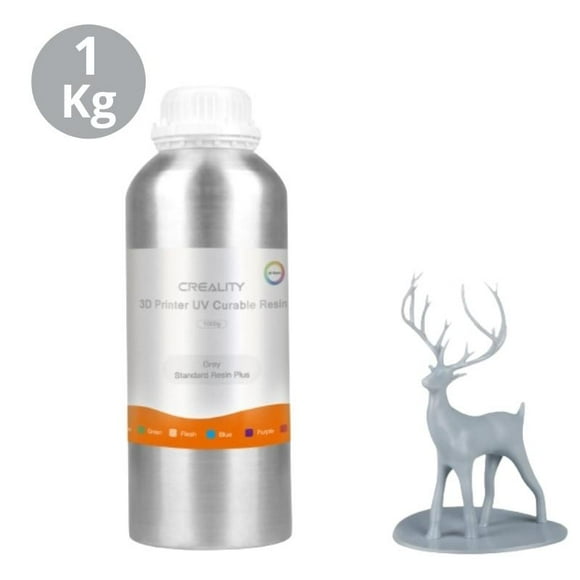 Resina 3D Gris para Impresoras 3D 1000g | Resinas