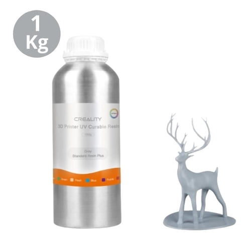 Creality - Resina 3D Gris Para Impresoras 3D 1000G | Resinas