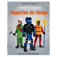 Usborne - Libro Deportes De Riesgo ( El Vestuario En Pegatinas )