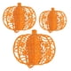 thumbnail image 2 of 3x Calabazas Decorativas Calabazas Decorativas Para Otoño Acción De Gracias Mesa Naranja, 2 of 5