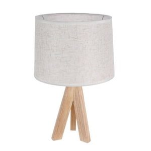 Oem - Lampara De Velador Lampara De Mesa Minimalista Madera C