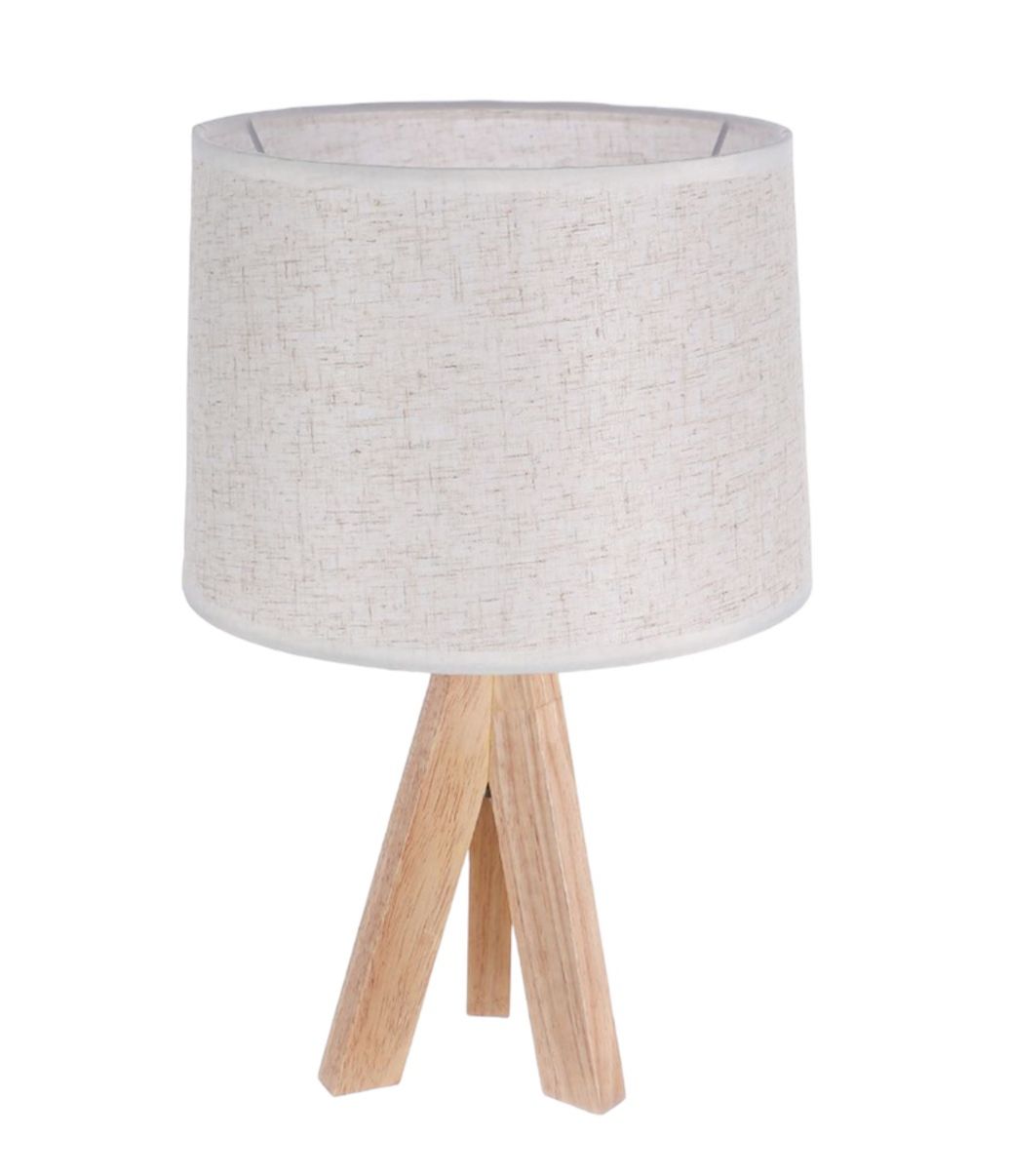 Oem - Lampara De Velador Lampara De Mesa Minimalista Madera C