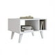 thumbnail image 2 of Mesa De Centro Retro Blanco Moveli, 2 of 3