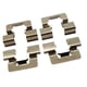 thumbnail image 2 of 4 Uds Clips De Ajuste De Pastilla De Freno Trasero LX0534 Para Accesorios Opel 2008-2017, 2 of 5