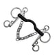 thumbnail image 2 of Brida De Caballo Ecuestre De Acero Inoxidable De Metal Para Masticar Caballos, 2 of 4