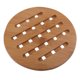 thumbnail image 5 of almohadillas calientes de bambú trivet casa tetera cocina almohadillas resistentes al calor gran ronda, 5 of 5