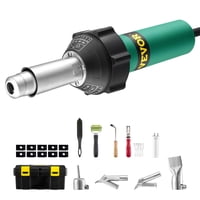 Soldadora Plástica De Aire Caliente Vevor 1600W Con 11 Accesorios