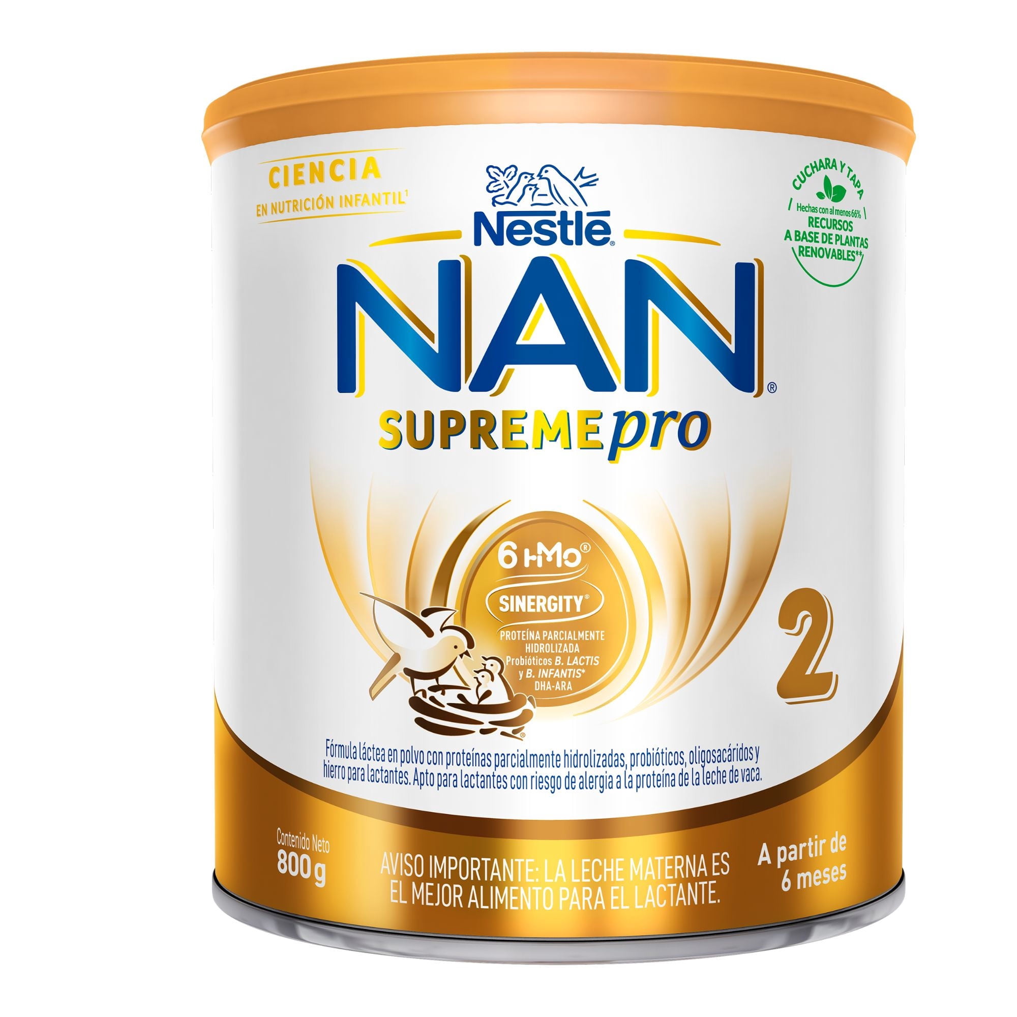 Formula Infantil 2 Supreme Pro, 800 g