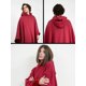 thumbnail image 4 of Sudadera con capucha FREE THE SHEEP Wine 175 cm‑180 cm 4 lb Pelaje sintético, 4 of 6