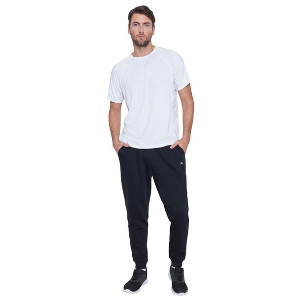 Buzo Hombre Deportivo Negro Jogger Corona