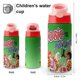 thumbnail image 2 of Josie y las gatitasBotella de Agua con Tapa Pop Top de Un Toque, Acero Inoxidable, a Prueba de Fugas, para Deportes, Botella Infantil rosa 12 oz, 2 of 6