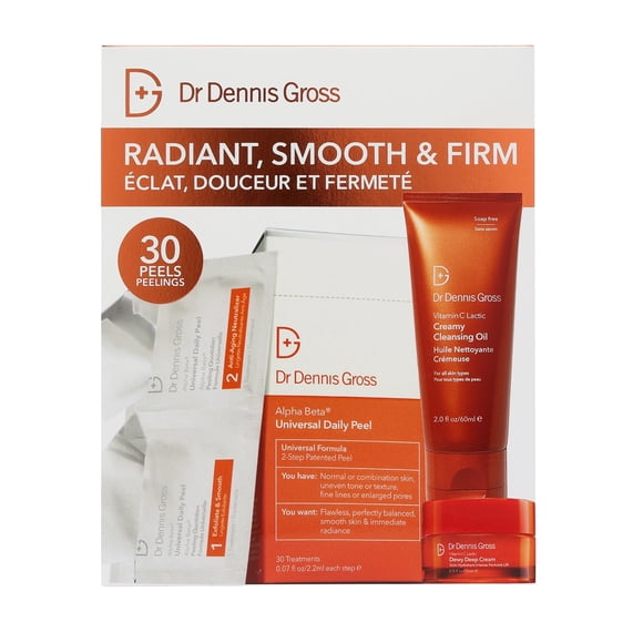 Kit de Cuidado Facial Dr Dennis Gross Radiant Smooth Firm Peel