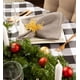 thumbnail image 2 of Mantel DII Buffalo Check Collection 152 x 305 cm en blanco y negro, 2 of 3