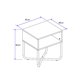 thumbnail image 3 of Mesa Lateral Connect Negro Mate, 3 of 3