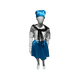thumbnail image 1 of Vestimenta Traje Chilota Para Niña, 1 of 2