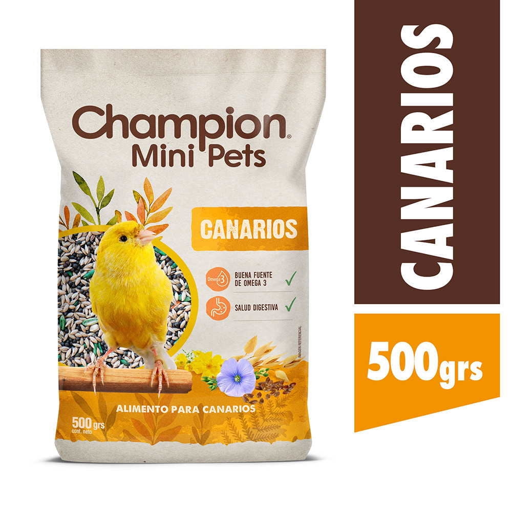 Alimento Para Canarios Bolsa 500 g Mini Pets