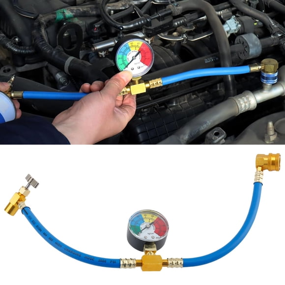 Manguera de refrigerante para AC de coche HIAHXC R134A 1/2" rosca