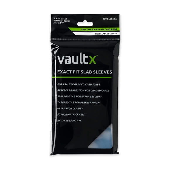Fundas Vault X Exact Fit para Cartas 100 Unidades 8,6x14 cm