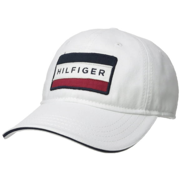 Gorra de béisbol Tommy Hilfiger Cole Dad para hombre, color blanco