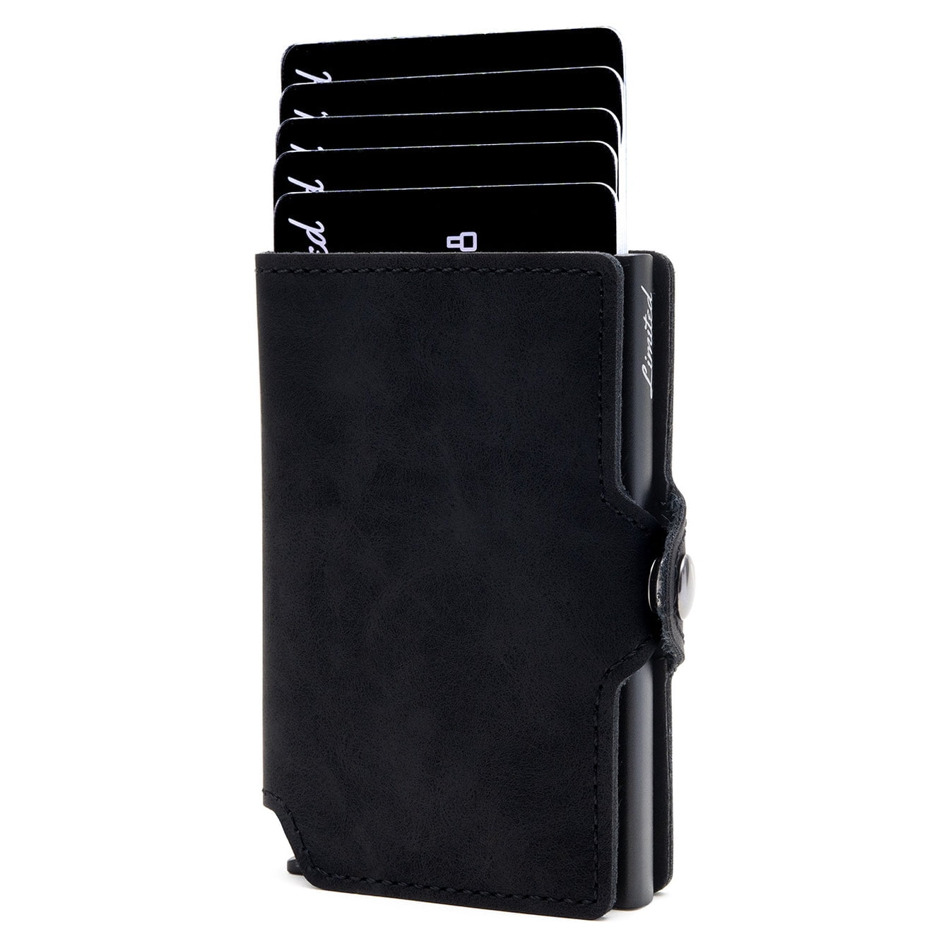Limited - Billetera - Slim Black - Negro, Con Monedero