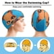 thumbnail image 3 of Zoo Battle Arena Gorro de Natación de Licra, Gorro de Baño de Tela Cómoda, Gorro Elástico Antideslizante para Hombres, Mujeres y Niños, 3 of 6