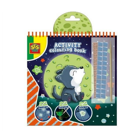 Book Actividades Para Colorear Glow In The Dark