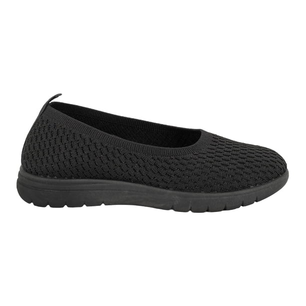 Zapatilla Ballerina Deportiva Seri Full Negro Alquimia
