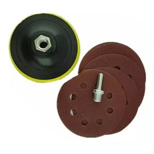 Kit Accesorios Para Pulir 115Mm 4 1/2 Con Adaptador Toolmak
