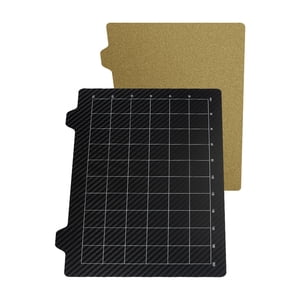 Magideal - Accesorios De Hoja De Acero Pei Spring Etiqueta Magnética Flexible Para Impresora 3D