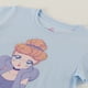 thumbnail image 2 of Polera Manga Corta Niña Cenicienta Princesas Celeste Disney, 2 of 3