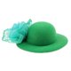 thumbnail image 2 of Gorra De Sombrero De Mu?eca De Bombín Redondo Vintage Para Ropa De Mu?eca De 28-30 Cm Accs Verde, 2 of 5