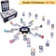 thumbnail image 2 of Domina GOTHINK Double 12 Mexican Train 91 Fichas 8 Soportes, 2 of 3