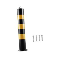 Magideal - Poste De Bolardo De Seguridad, Bolardo De Tráfico, Garaje, Tubería De Acero Al Carbono, Señal De Seguridad, Poste De Cerca De Estacionamiento Industri Estilo F
