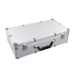 Magideal - Caja De Almacenamiento De Micrófonos Caja De Protección De Micrófono Inalámbrico Compacta Compacta Compacta Portátil Para La Actividad Al Aire Libre P Alargado Blanco