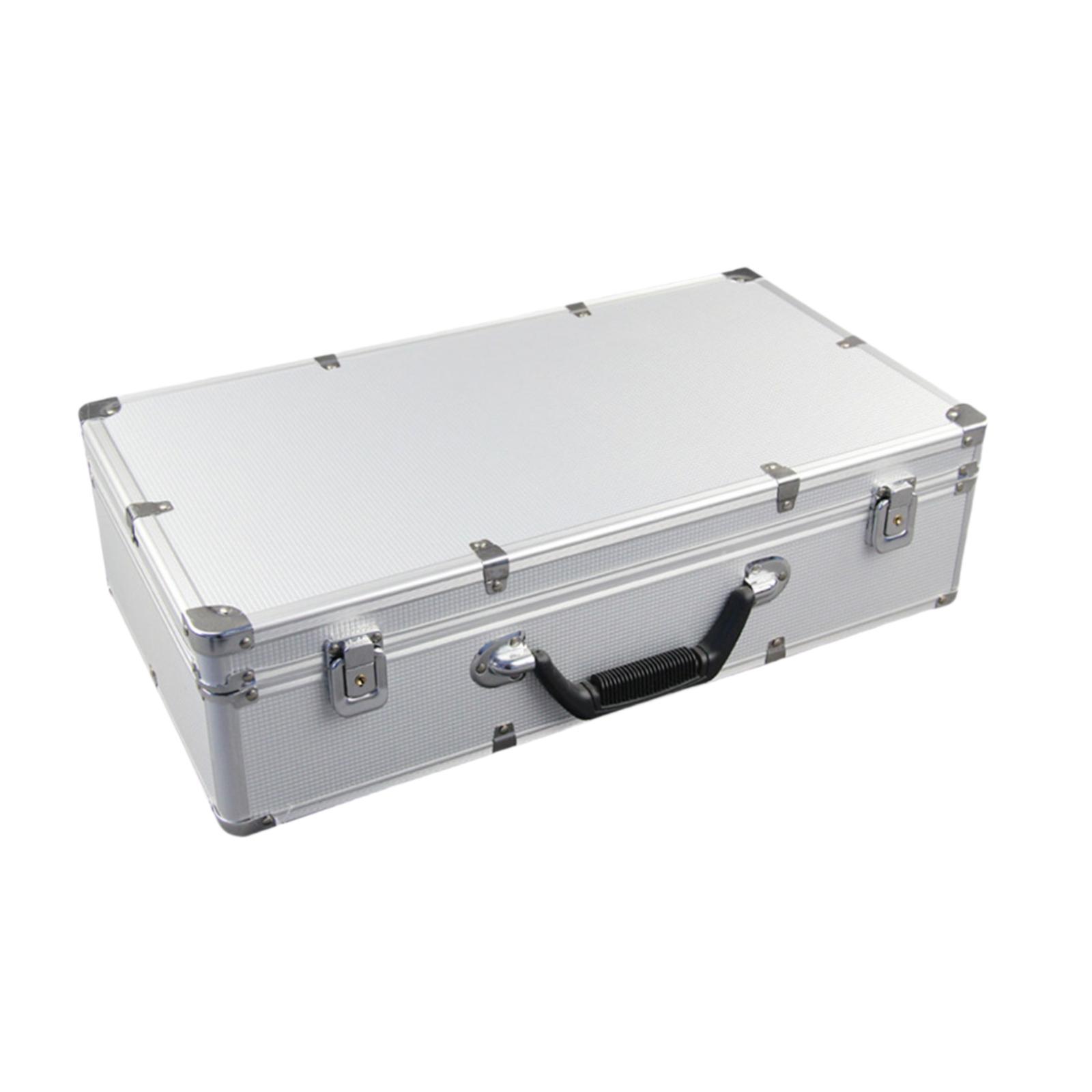 Magideal - Caja De Almacenamiento De Micrófonos Caja De Protección De Micrófono Inalámbrico Compacta Compacta Compacta Portátil Para La Actividad Al Aire Libre P Alargado Blanco