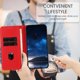 thumbnail image 4 of Funda Cartera Magnética para Google Pixel 8 Pro Protección Antichoque con Ranuras Rojo, 4 of 6