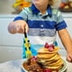 thumbnail image 4 of Juego de utensilios de comedor para niños creativos, tenedor y cuchara de construcción, utensilios y platos de construcción para niños pequeños, tenedores y cucharas (1 juego), 4 of 7