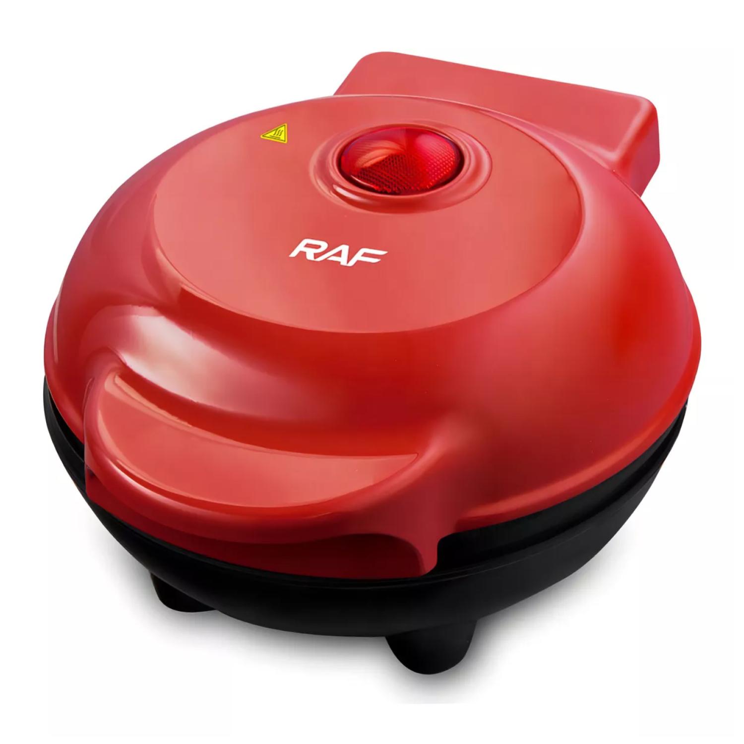 Genérico - Mini Maquina Para Waffles Antiadherente 500W Roja R591 Raf