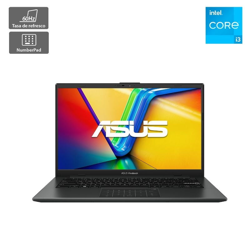 Asus - Notebook Vivobook Go 14 E1404Ga-Nk128W 14"" Fhd Intel Core I3 8Gb 256Gb Ssd Negro