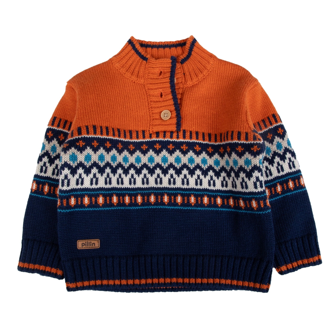 Chaleco Bebé Niño Azul Pillin