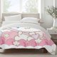 thumbnail image 2 of Cinnamoroll Bedding Sets Bed Cartoon Duvet Cover Lightweight 3 Piece Bet Sets for Kids Boys Girls, 2 of 5