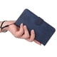 thumbnail image 2 of Funda Billetera para Motorola Moto G100 5G 2025 con Porta Tarjetas y Soporte Ajustable Azul, 2 of 5
