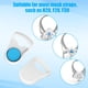 thumbnail image 2 of 2 pares de clips magnéticos de presión positiva para arnés de cabeza para CPAP, clips de desconexión rápida para mascarillas de presión positiva AirFit F20 F30 N20, accesorios de presión positiva, sum, 2 of 6