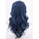 thumbnail image 5 of Peluca Topcosplay Dark Blue Wave de 18 pulgadas para niñas y niños, 5 of 6